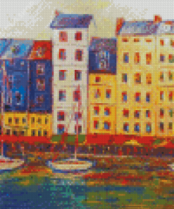 Honfleur France Art Diamond Paintings