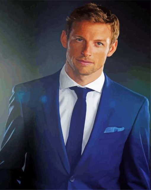 Jenson Button Diamond Paintings