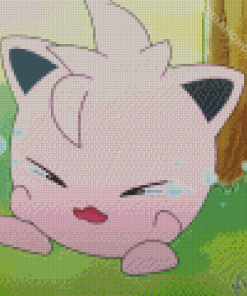 Jigglypuff Crying Diamond Paintings