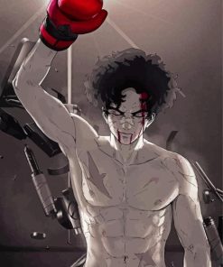 Joe Megalobox Anime Serie Diamond Paintings