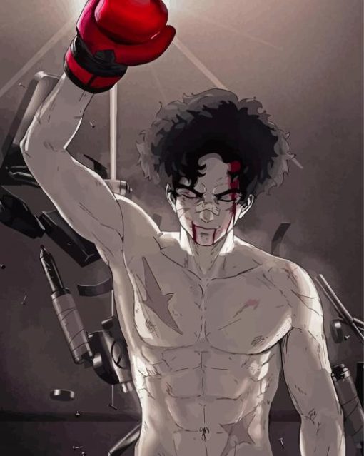 Joe Megalobox Anime Serie Diamond Paintings