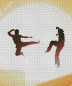 Karate Kid Movie Poster Diamond Paintings