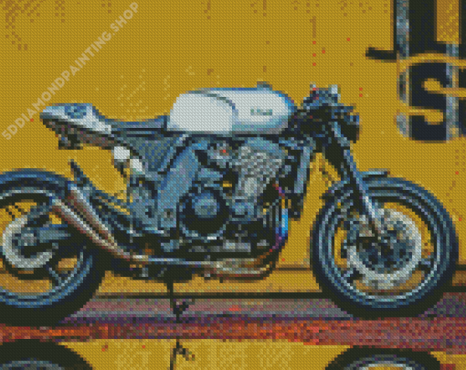 Kawasaki Cafe Racer Diamond Paintings