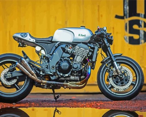 Kawasaki Cafe Racer Diamond Paintings