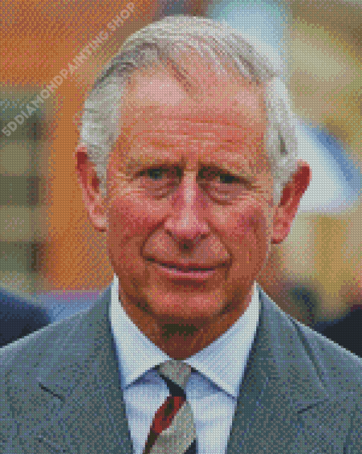 King Charles III Diamond Paintings