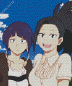 Kyouka Jirou And Momo Diamond Paintings