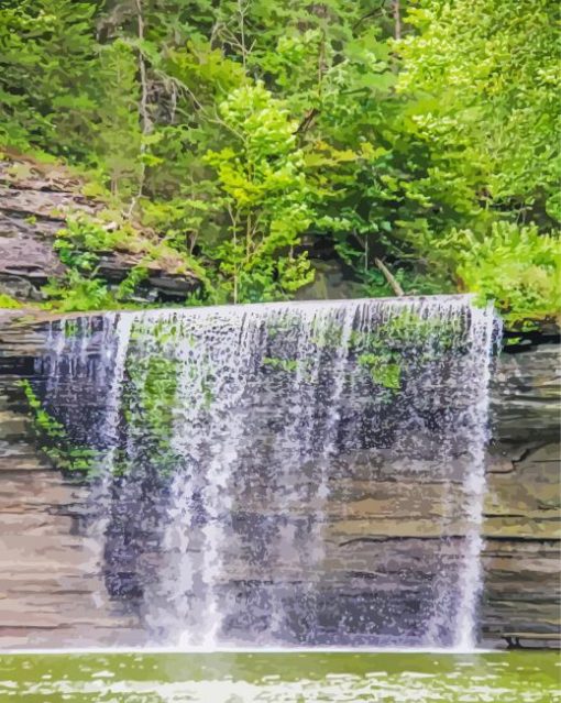 Lake Cumberland Falls Diamond Paintings