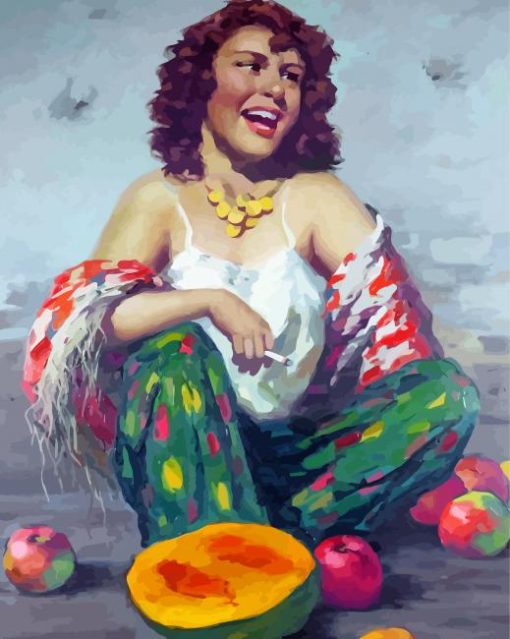 Laughing Lady Diamond Paintings