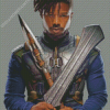 Marvel Killmonger Diamond Paintings