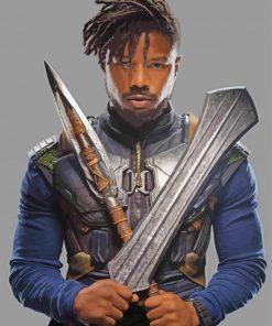 Marvel Killmonger Diamond Paintings