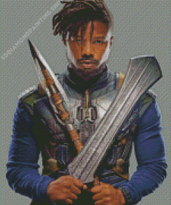 Marvel Killmonger Diamond Paintings