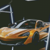 McLaren Skyline Car Diamond Paintings