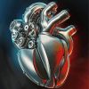 Mechanical Heart Diamond Paintings