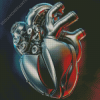 Mechanical Heart Diamond Paintings