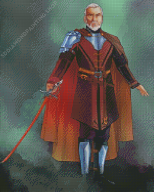 Medieval Star Wars Count Dooku Diamond Paintings