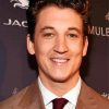 Miles Teller Smiling Diamond Paintings