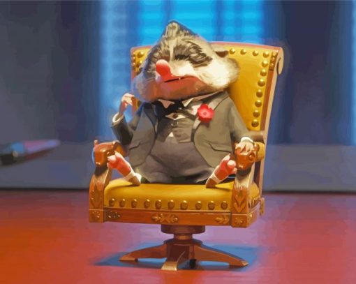 Mr Big Rat Zootopia Diamond Paintings