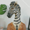 Mr Zebra Decoration Diamond Paintings