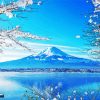 Mt Fuji Japanese Winter Diamond Paintings