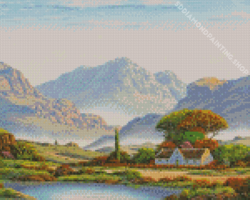 Munro Mountain Landscape Diamond Paintings