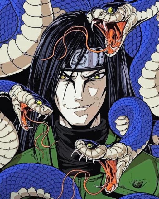 Naruto Orochimaru Diamond Paintings