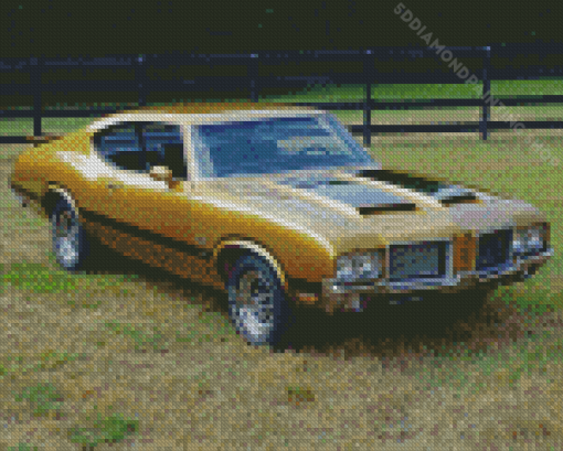 Oldsmobile 442 Diamond Paintings