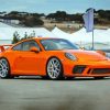 Orange Porsche 911 Diamond Paintings