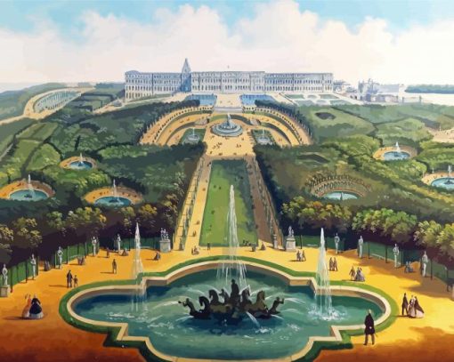 Palace Of Versailles France Diamond Paintings