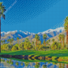 Palm Desert California Landscape Diamond Paintings