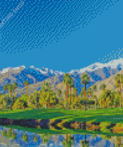 Palm Desert California Landscape Diamond Paintings