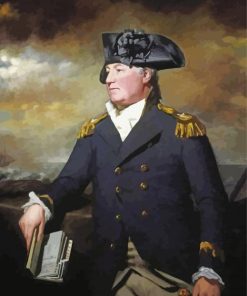 Rear Admiral Charles Inglis By Henry Raeburn Diamond Paintings