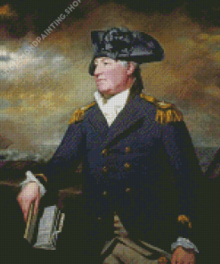 Rear Admiral Charles Inglis By Henry Raeburn Diamond Paintings