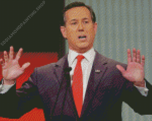 Rick Santorum Former Member Of The Us Senate Diamond Paintings