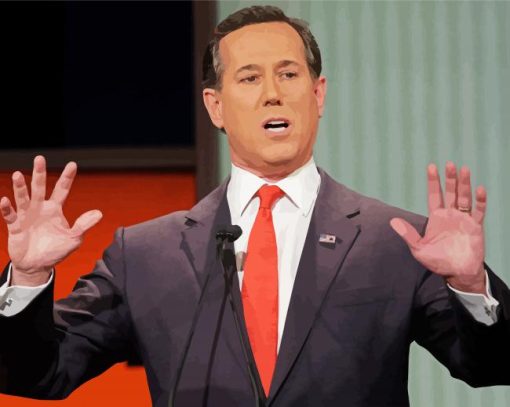 Rick Santorum Former Member Of The Us Senate Diamond Paintings