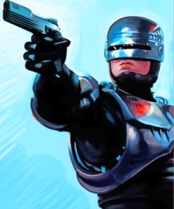 Robocop Gun Diamond Paintings