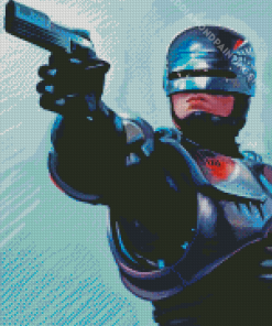 Robocop Gun Diamond Paintings