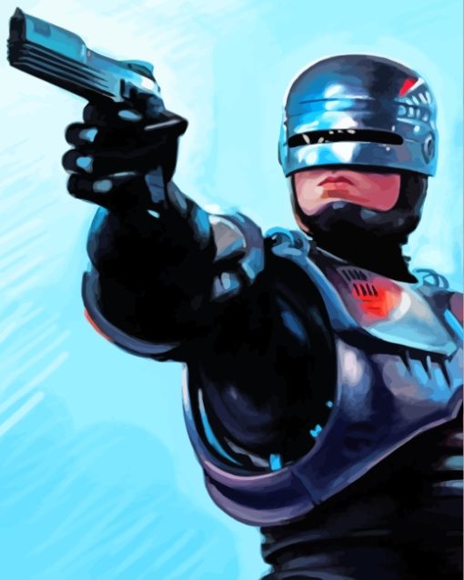 Robocop Gun Diamond Paintings