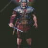 Roman Centurion Warrior Diamond Paintings