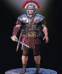 Roman Centurion Warrior Diamond Paintings