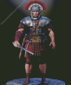 Roman Centurion Warrior Diamond Paintings