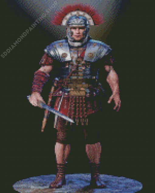 Roman Centurion Warrior Diamond Paintings