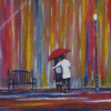 Romance Rain Art Diamond Paintings