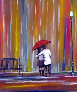 Romance Rain Art Diamond Paintings