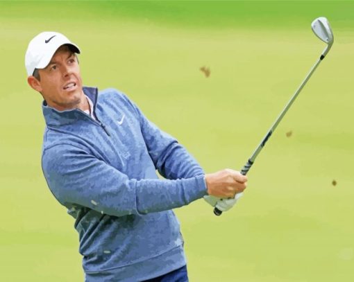 Rory McIlroy Golf Player Diamond Paintings