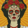 Sugar Skull Girl Diamond Paintings