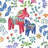 Swedish Dala Horses Diamond Paintings