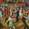Swing Dance Party Diamond Paintings