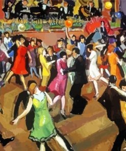 Swing Dance Party Diamond Paintings