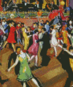 Swing Dance Party Diamond Paintings