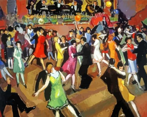 Swing Dance Party Diamond Paintings